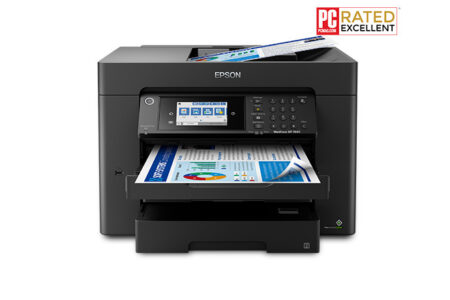 Epson Featured WorkForce Pro WF-7840 Wireless Wide-format All-in-One Printer (Refurbished)
